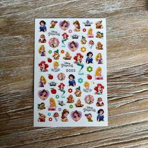 Disney Princess Nail Decals Little Mermaid